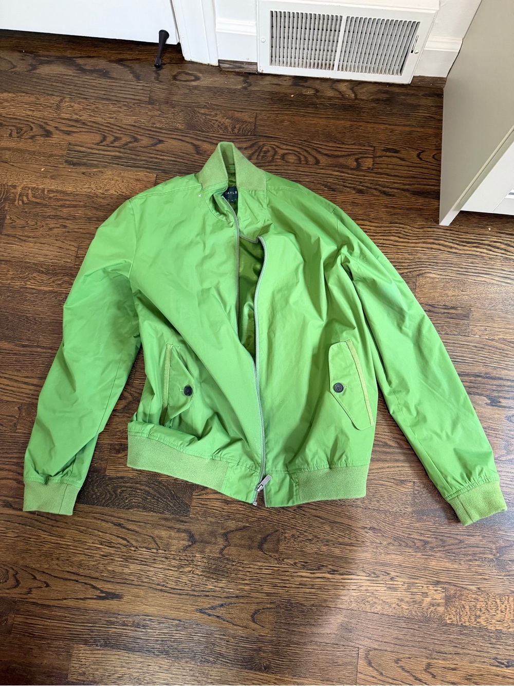 Green Bomber Jacket - Brand: